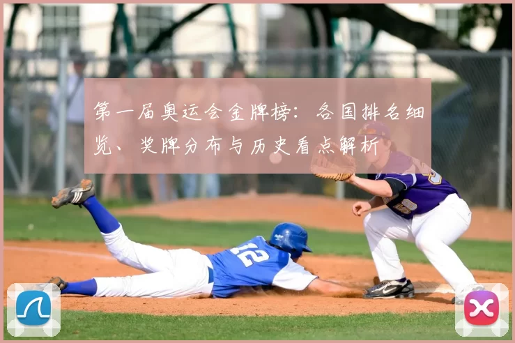 第一届奥运会金牌榜：各国排名细览、奖牌分布与历史看点解析